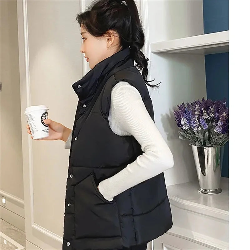 Gilet Imbottito Senza Maniche | Lungo e Caldo