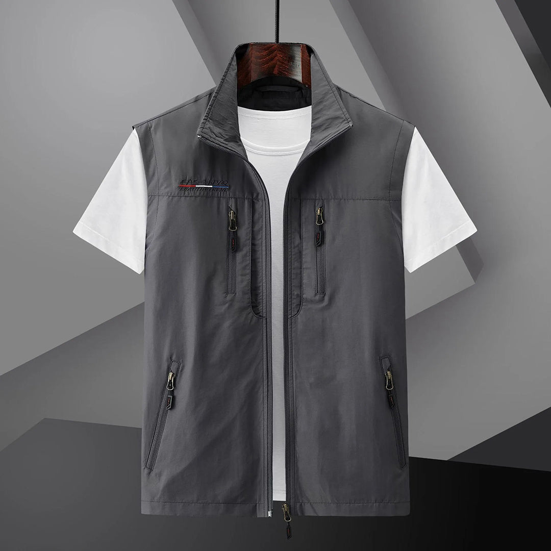 Gilet multitasche utility estivo da viaggio