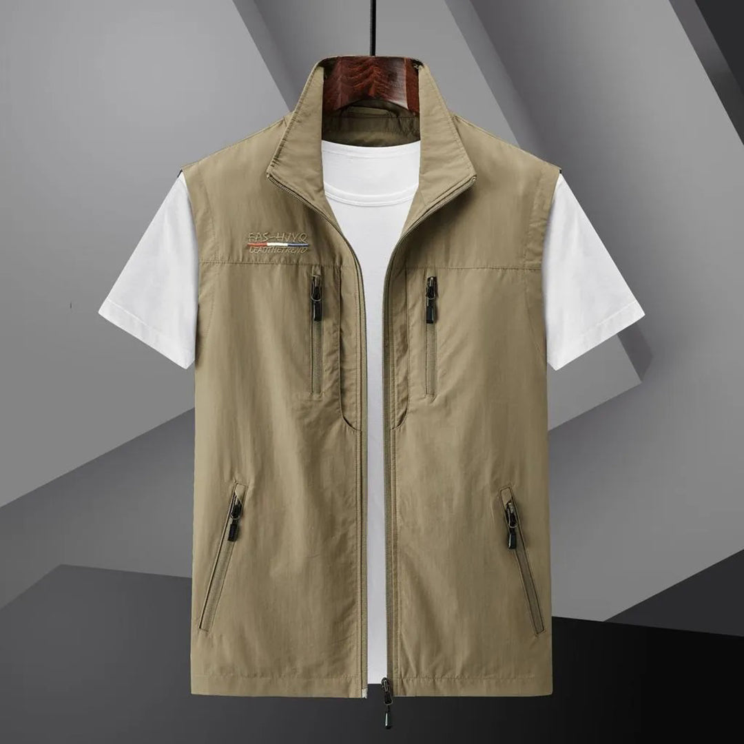 Gilet multitasche utility estivo da viaggio