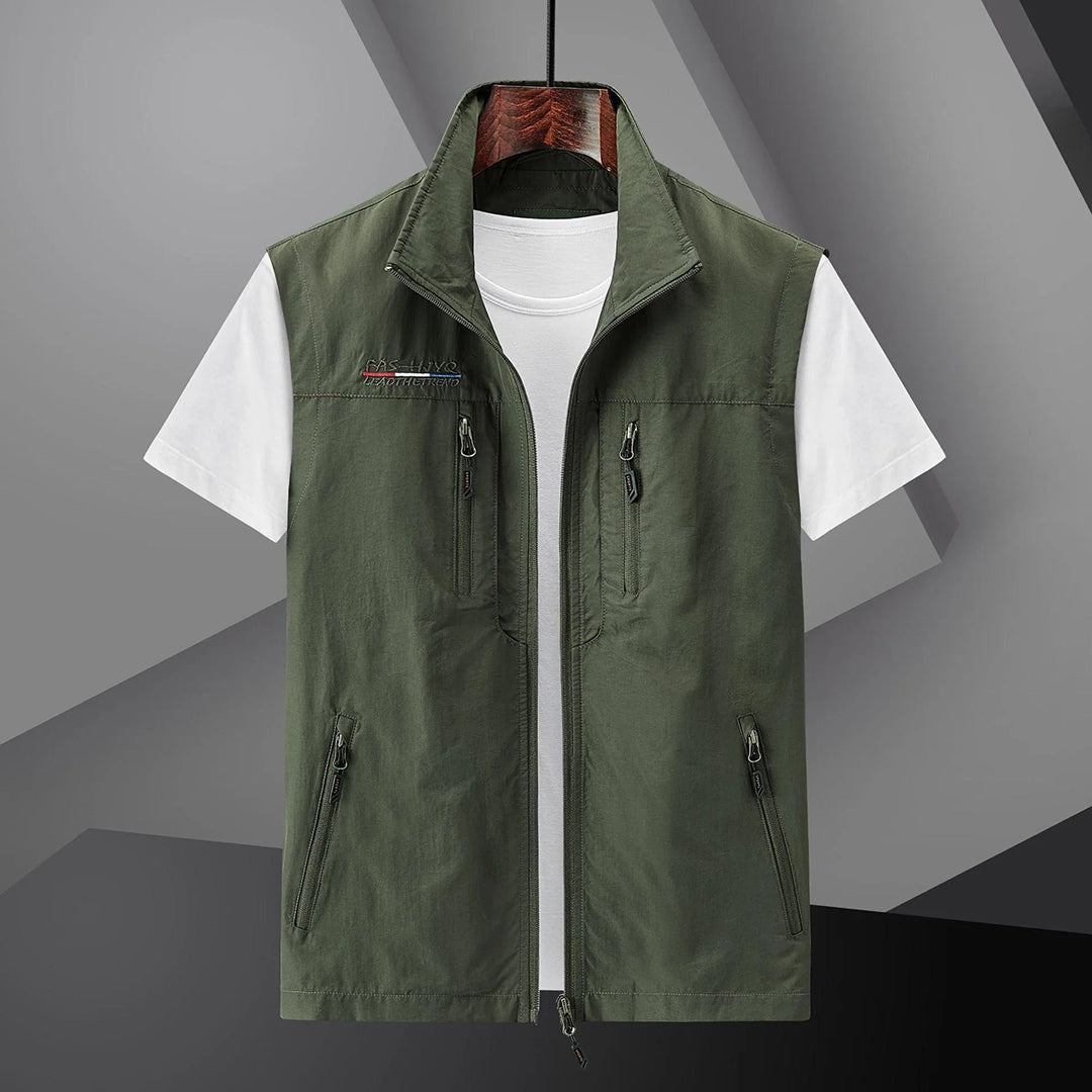 Gilet multitasche utility estivo da viaggio