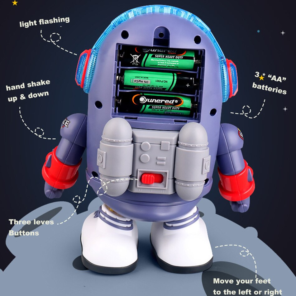 Giocattolo Paperetta Astronauta Ballerina Musicale per Bambini