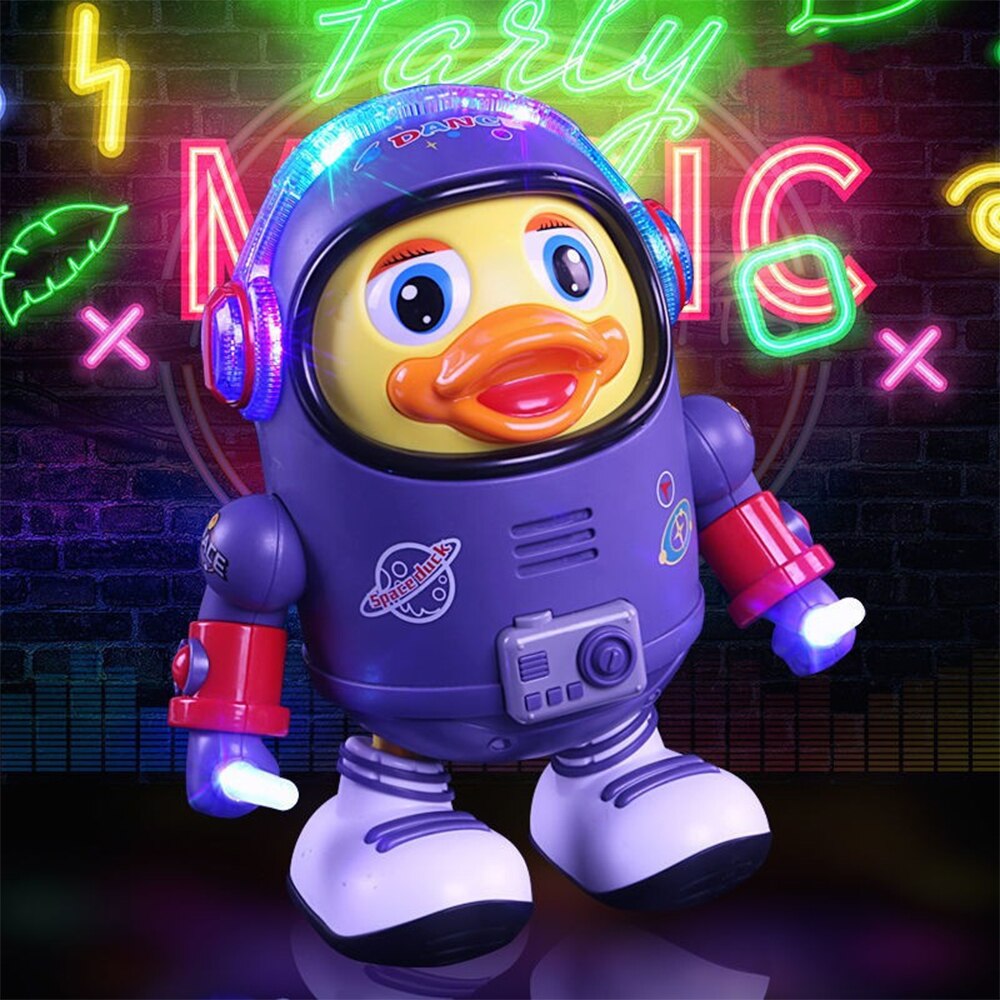 Giocattolo Paperetta Astronauta Ballerina Musicale per Bambini