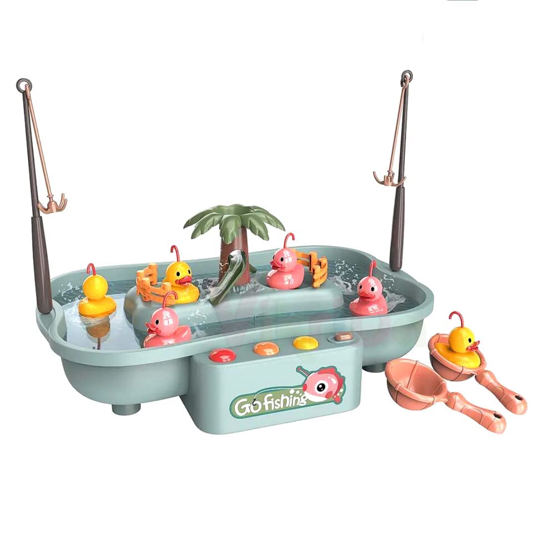 Gioco di pesca alle papere interattivo per bambini