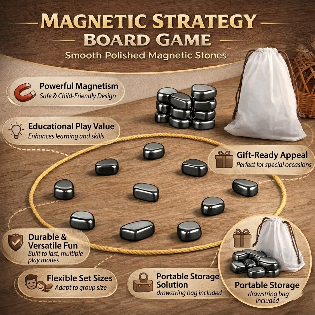Gioco di strategia magnetico per tutta la famiglia per stimolare la concentrazione