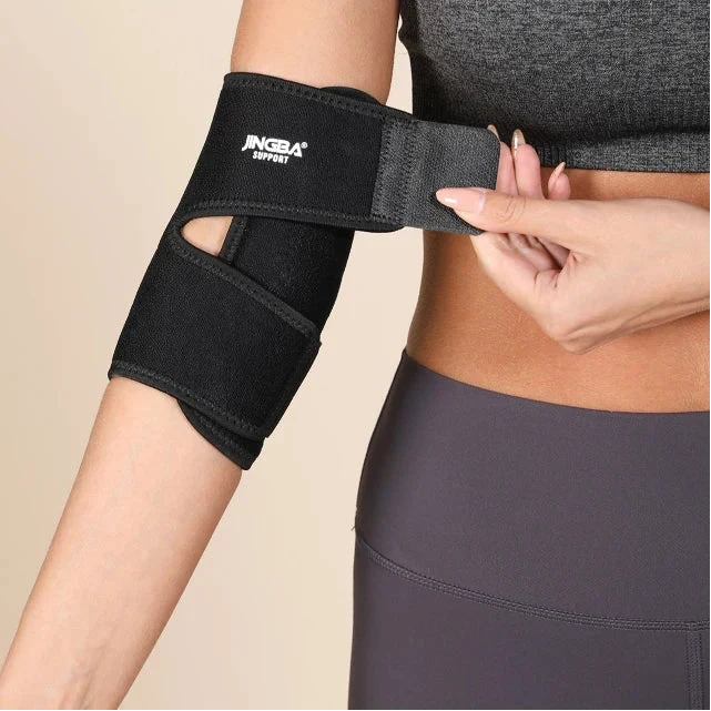 Gomitiera compressiva regolabile