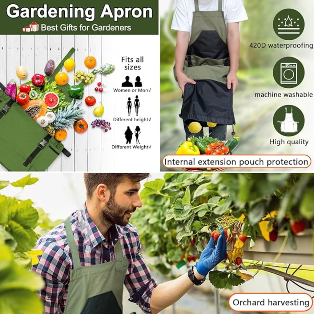 Grembiule da Giardinaggio con Tasche