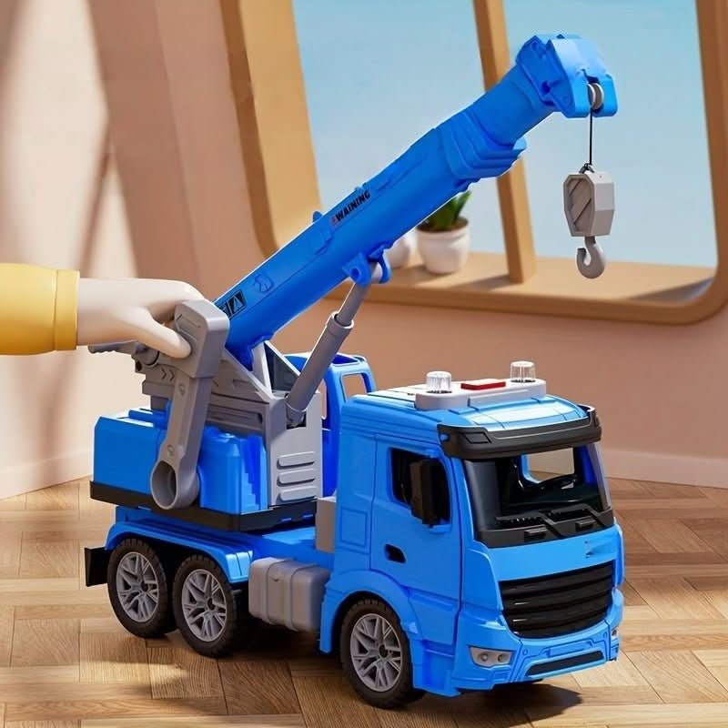 Gru Giocattolo con Luci e Suoni per un Divertimento di Costruzione Creativo
