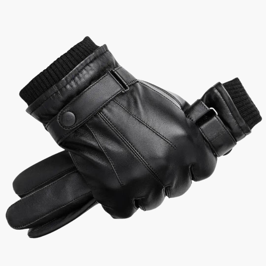 Guanti da uomo in pelle – caldi guanti invernali da uomo