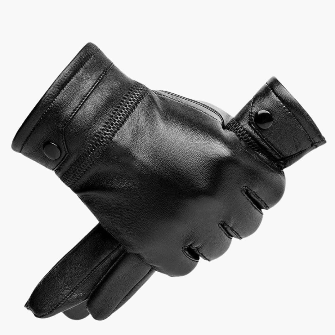 Guanti da uomo in pelle – caldi guanti invernali da uomo