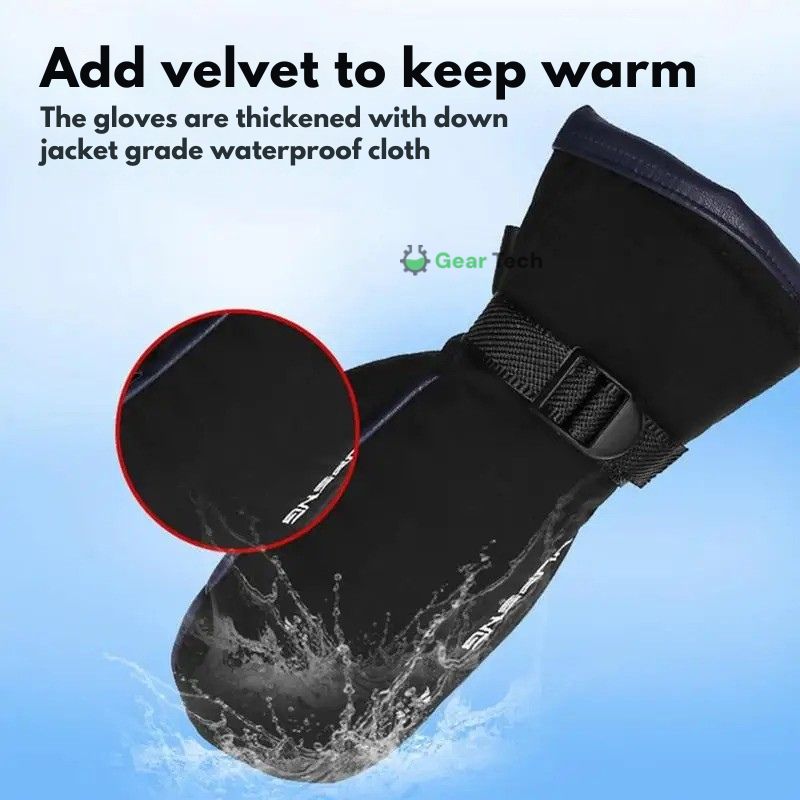 Guanti riscaldati elettrici USB | Plug-and-play, riscaldamento a doppio lato, design impermeabile, adatti per sci, escursionismo e protezione invernale quotidiana