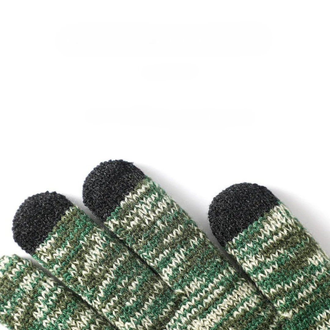 Guanti touch invernali in maglia