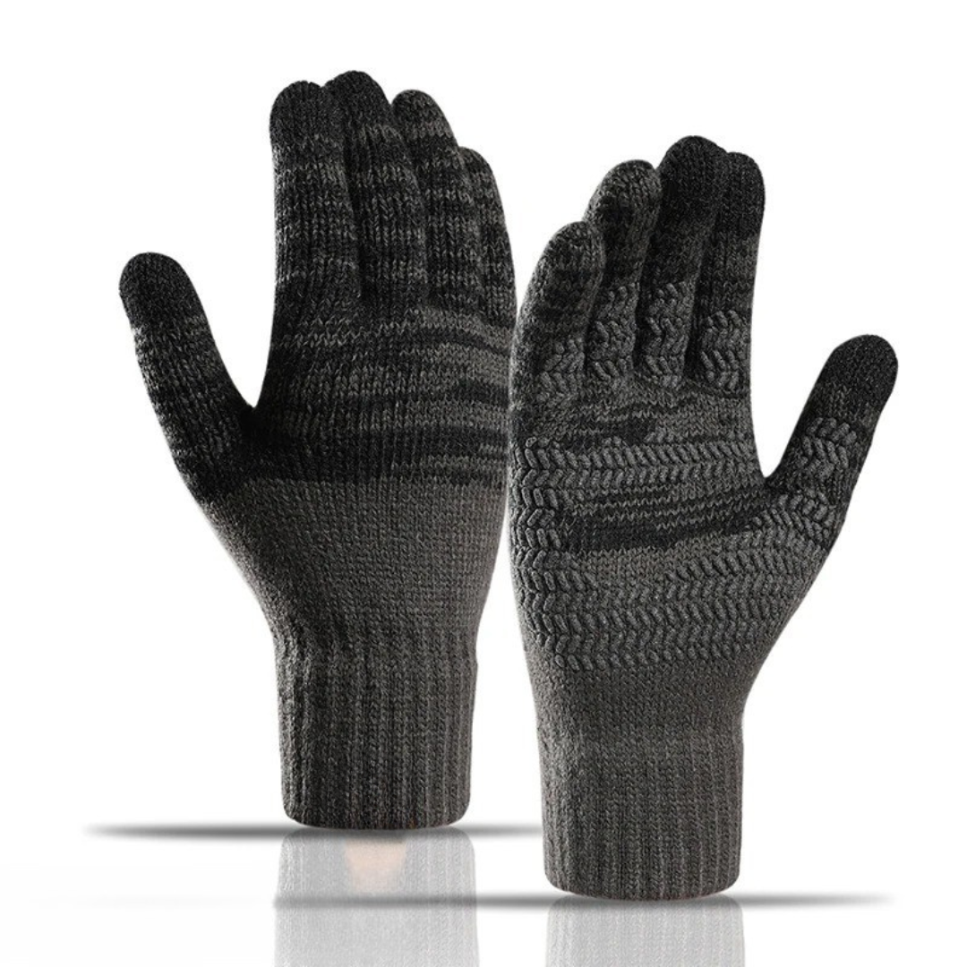 Guanti touch invernali in maglia