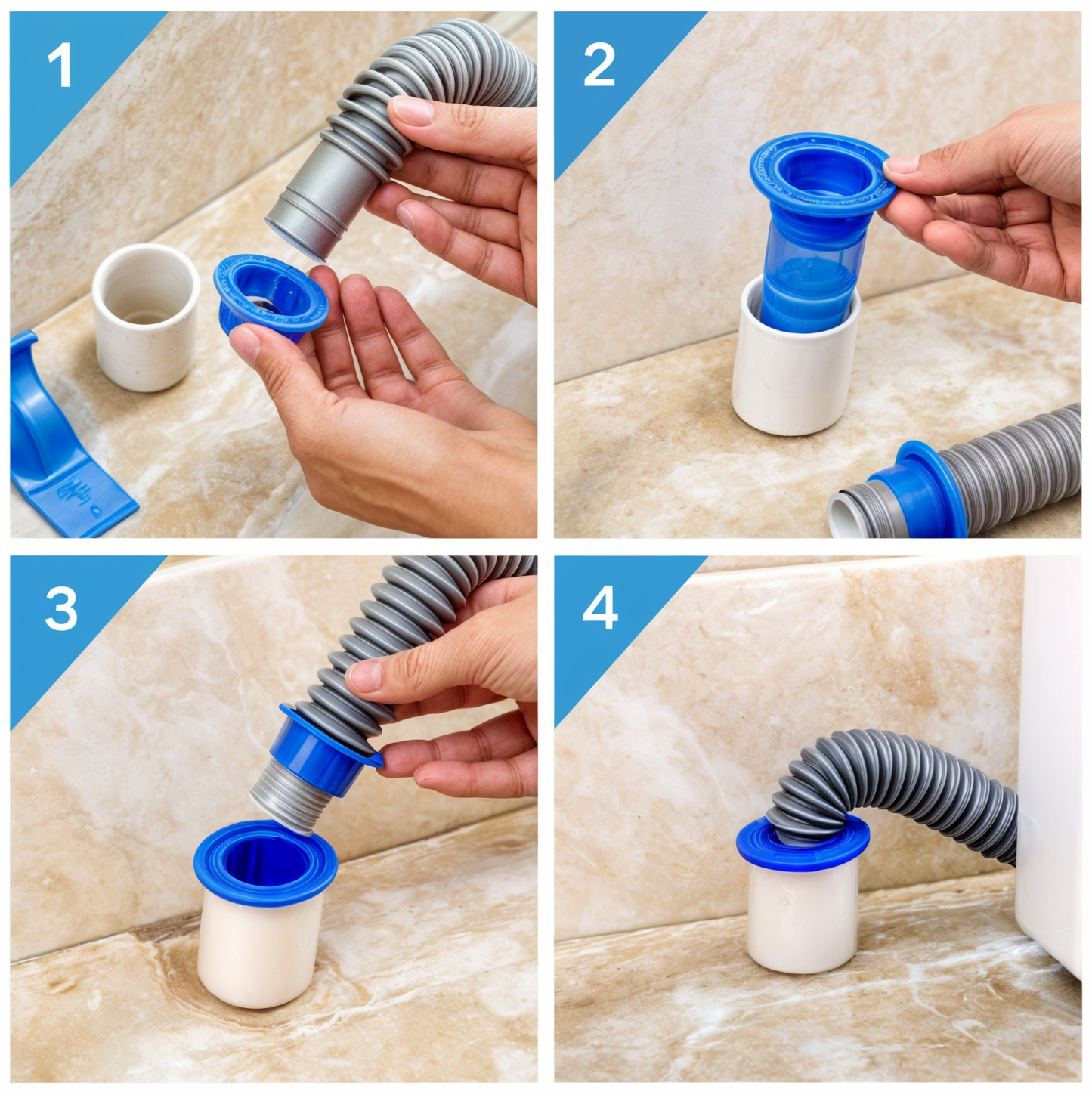 Guarnizione antiodore per scarichi