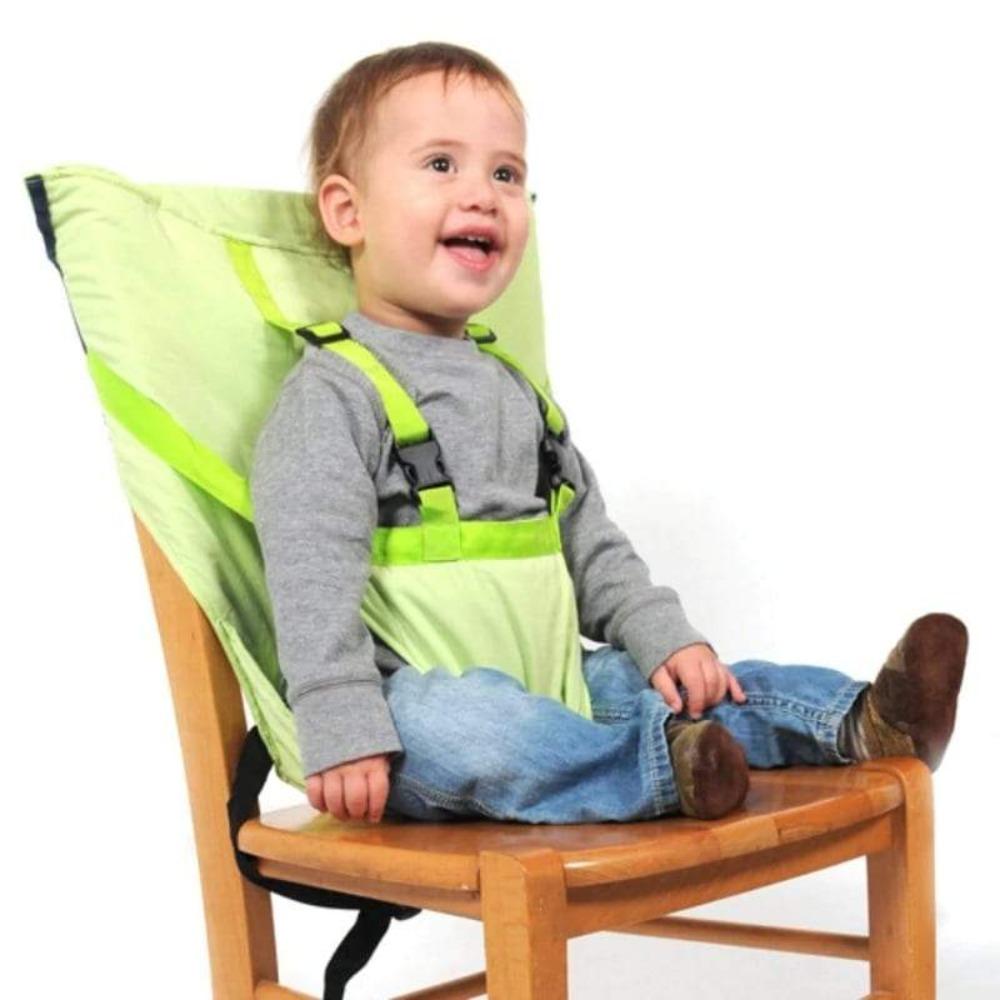 Imbracatura di sicurezza portatile per seggiolone da neonato