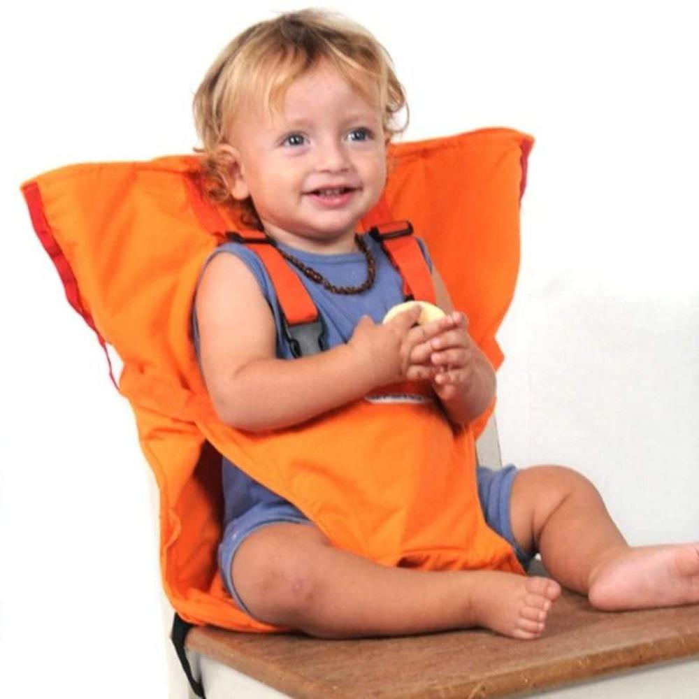 Imbracatura di sicurezza portatile per seggiolone da neonato