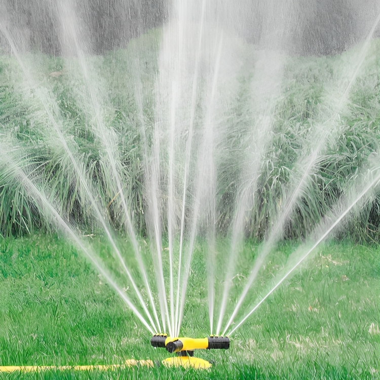 Irrigatore Rotante per Prato | Copertura a 360°, Tecnologia a Risparmio Idrico e Getto Regolabile per Un'Irrigazione Efficiente del Giardino
