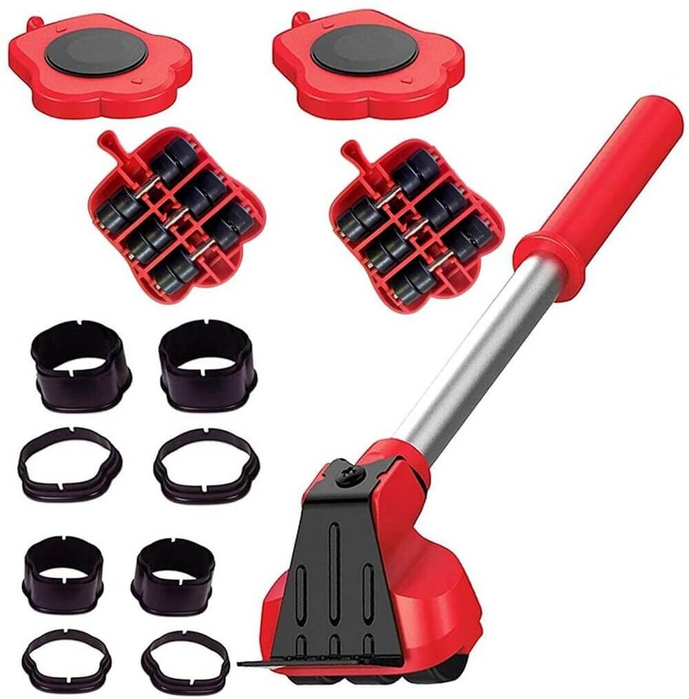 Kit di attrezzi per spostare i mobili con facilità
