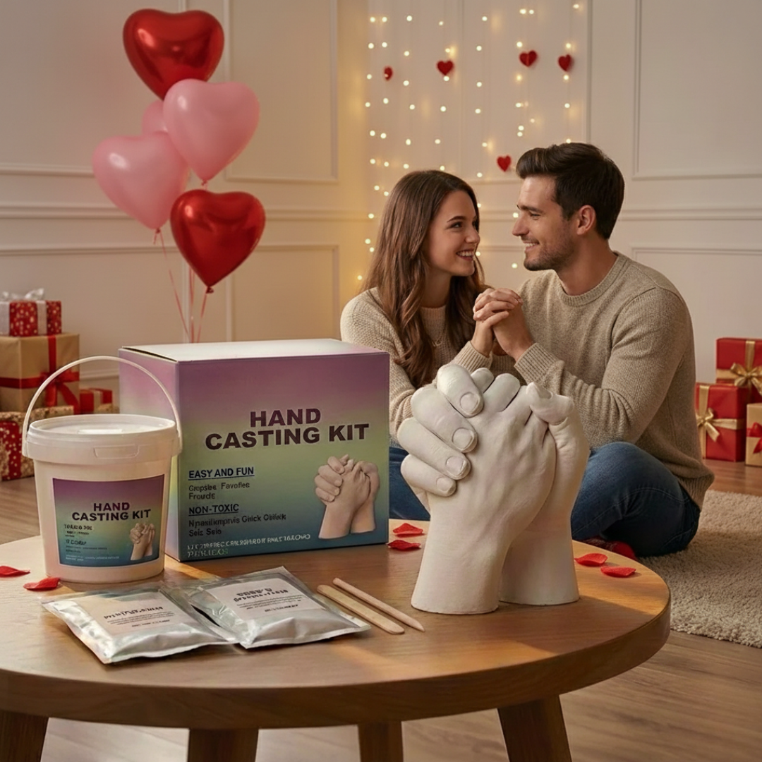 Kit per calco mani - Simbolo d'amore