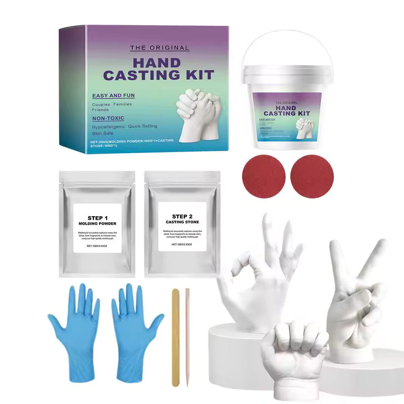 Kit per Impronta delle Mani in Gesso
