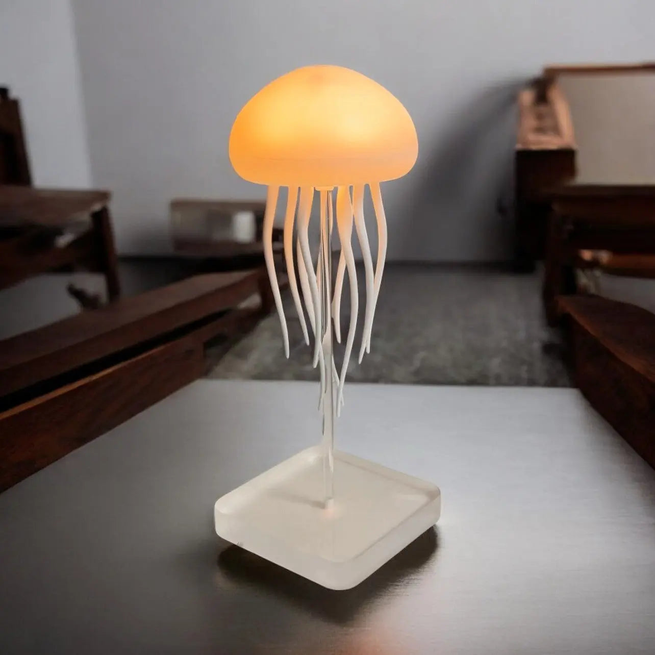 Lampada a forma di medusa