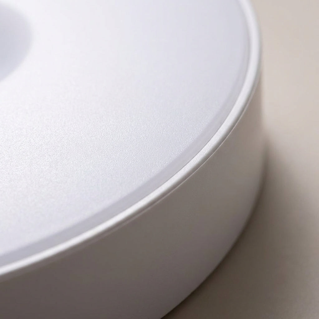Lampada a LED con sensore di movimento e luminosità regolabile – rotonda, bianca, in ABS, montaggio senza fili