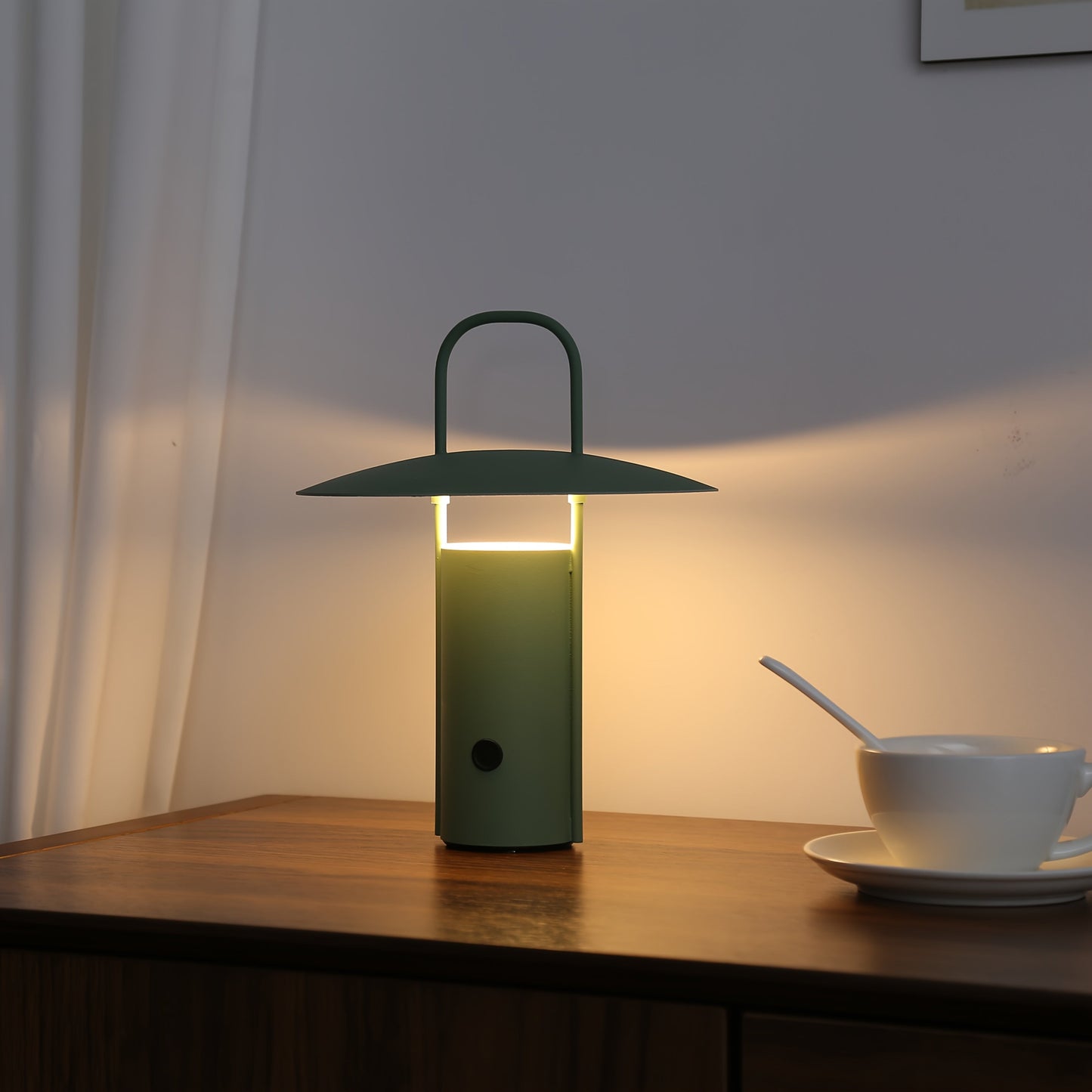 Lampada a LED touch senza fili | Lampada da tavolo in metallo ricaricabile tramite USB