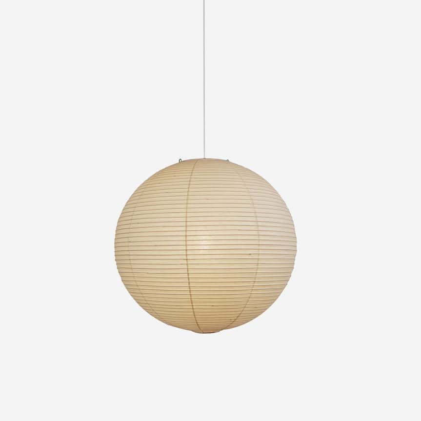 Lampada a sospensione in carta giapponese