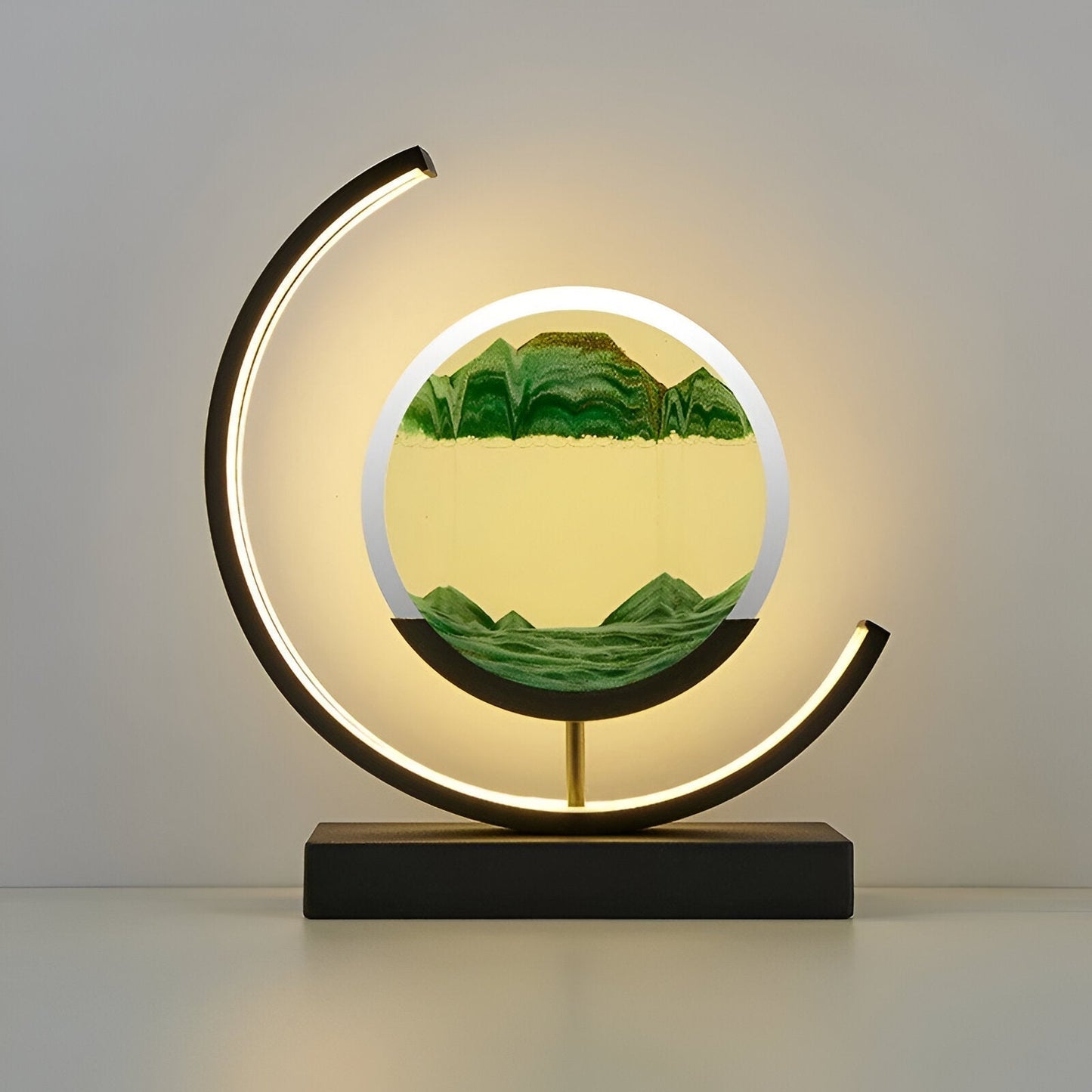 Lampada con Sabbia In movimento con Telecomando e Luminosità Regolabile
