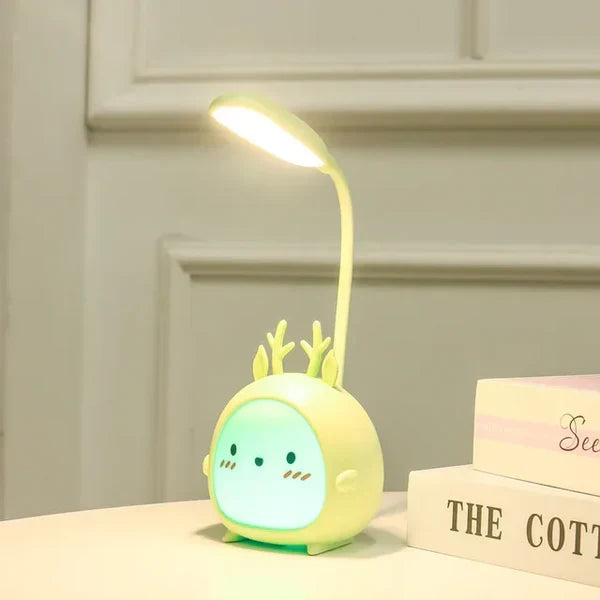 Lampada da lettura per bambini con protezione degli occhi e luce notturna USB