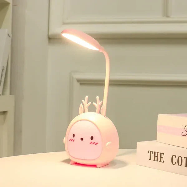 Lampada da lettura per bambini con protezione degli occhi e luce notturna USB
