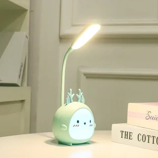 Lampada da lettura per bambini con protezione degli occhi e luce notturna USB