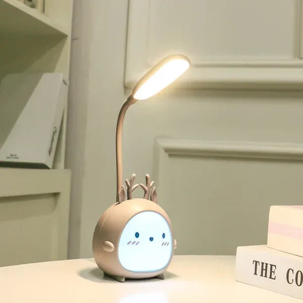 Lampada da lettura per bambini con protezione degli occhi e luce notturna USB