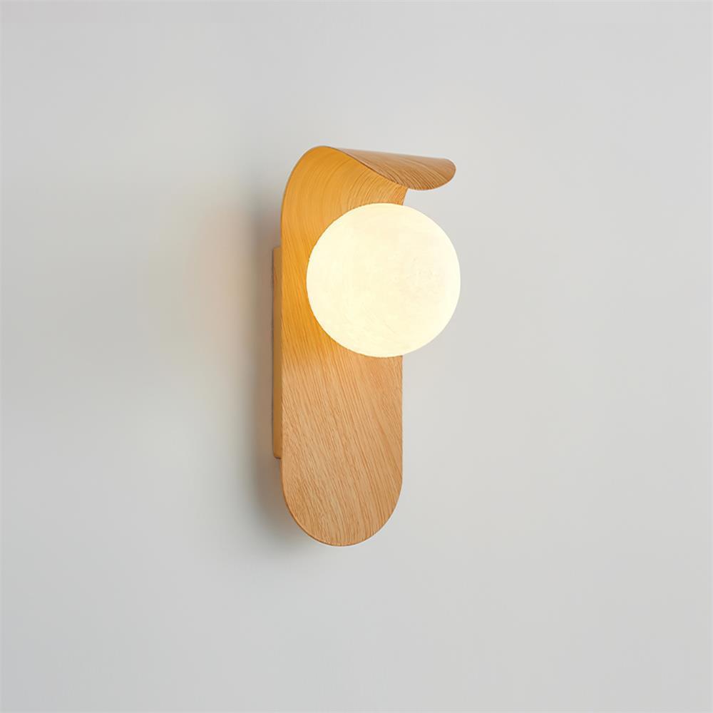 Lampada da Parete a Sfera Opaca, Applique Resistente all'Umidità per Bagno o Esterni
