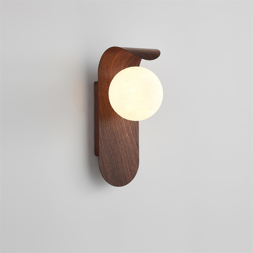 Lampada da Parete a Sfera Opaca, Applique Resistente all'Umidità per Bagno o Esterni