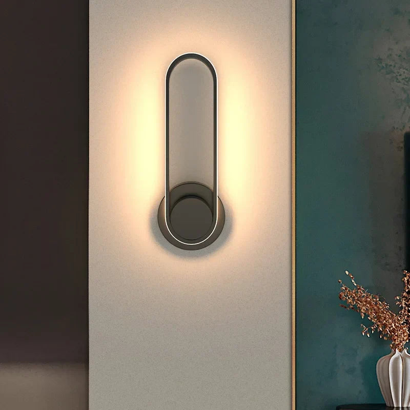 Lampada da Parete Moderna a LED | Applique Girevole a 330° in Alluminio