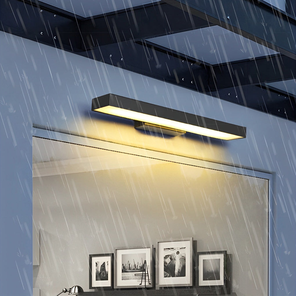 Lampada da Parete Moderna a LED con Sensore di Movimento e Corpo Nero