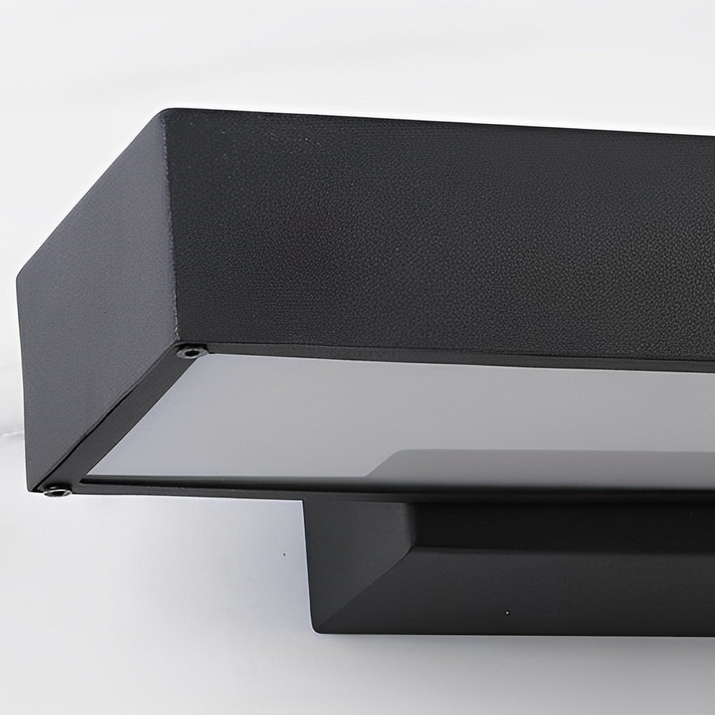 Lampada da Parete Moderna a LED con Sensore di Movimento e Corpo Nero