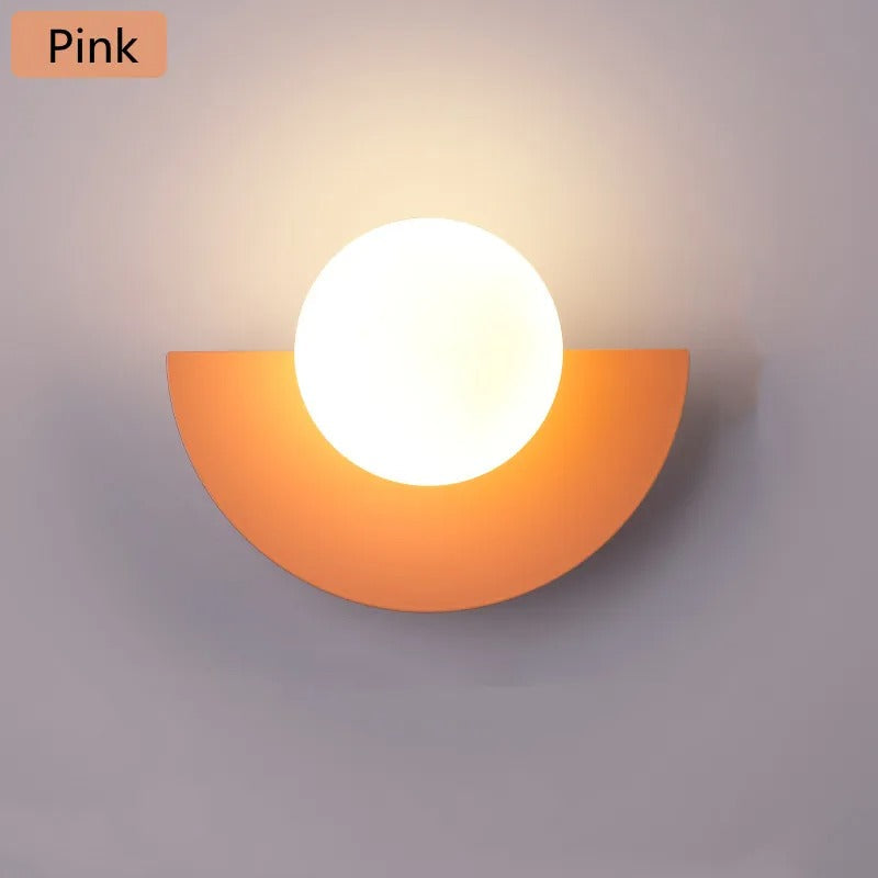 Lampada da Parete Nordica Summit - Design a Semicerchio - Illuminazione Moderna