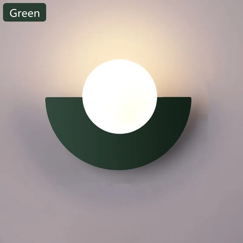 Lampada da Parete Nordica Summit - Design a Semicerchio - Illuminazione Moderna