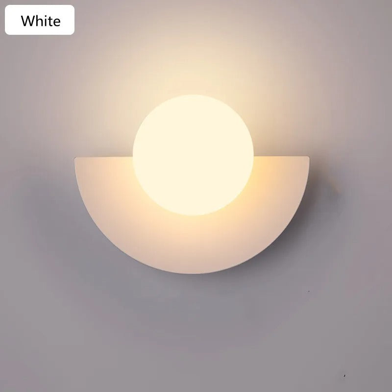 Lampada da Parete Nordica Summit - Design a Semicerchio - Illuminazione Moderna