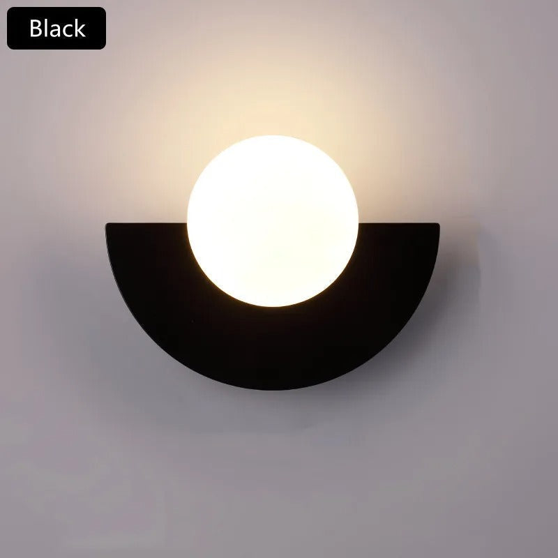 Lampada da Parete Nordica Summit - Design a Semicerchio - Illuminazione Moderna