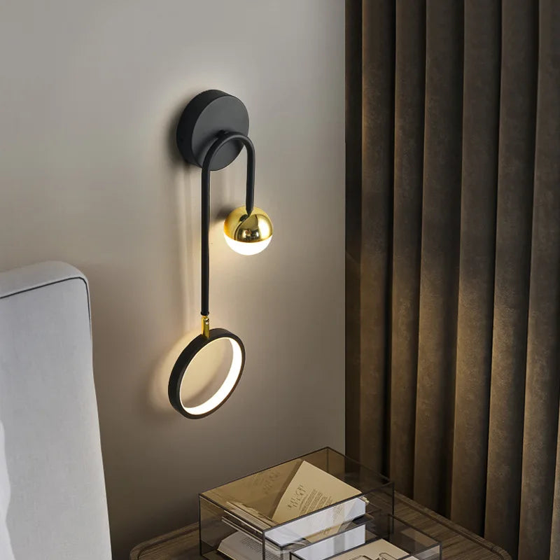Lampada da parete Orbis | Design nordico moderno con LED