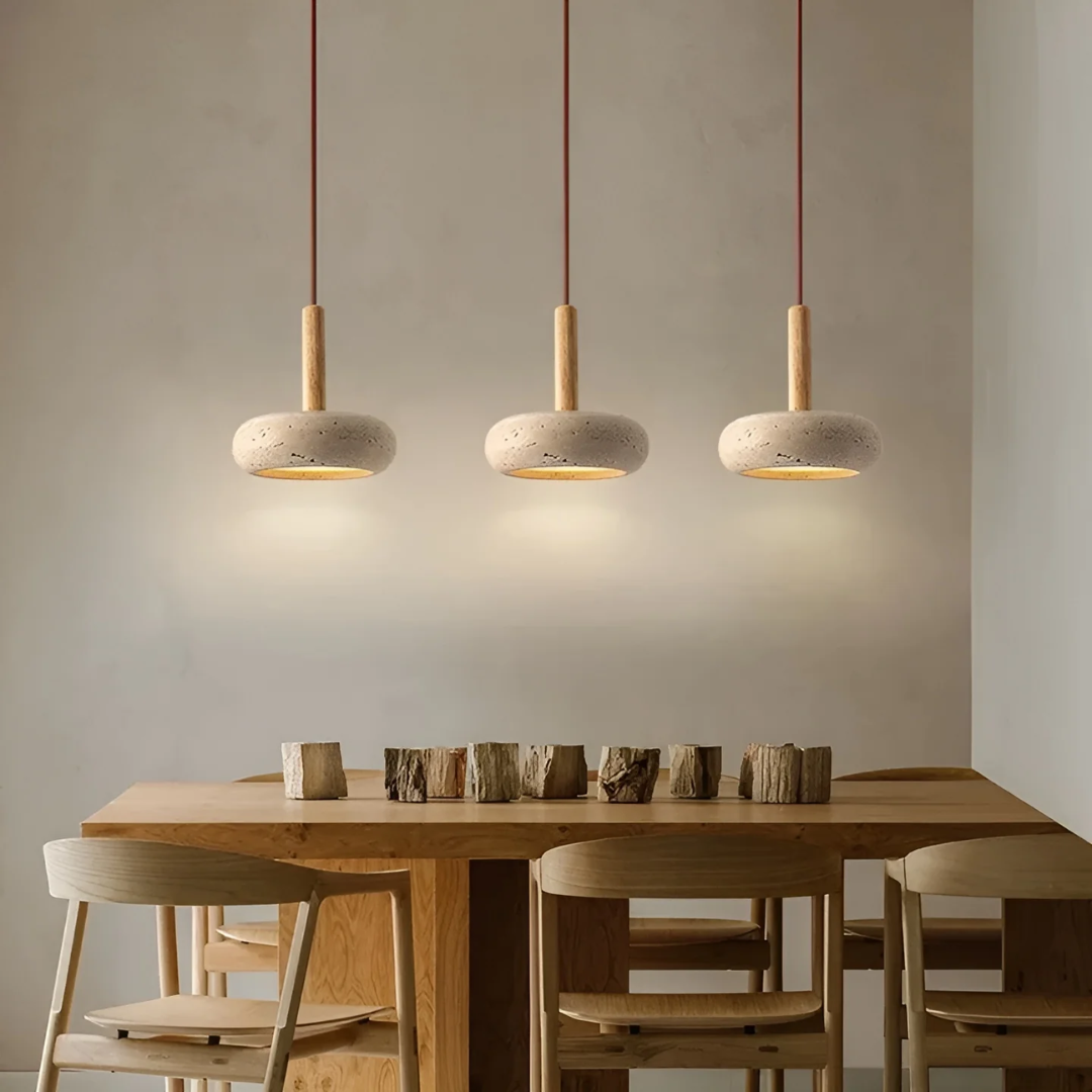 Lampada da soffitto a LED in stile giapponese retrò