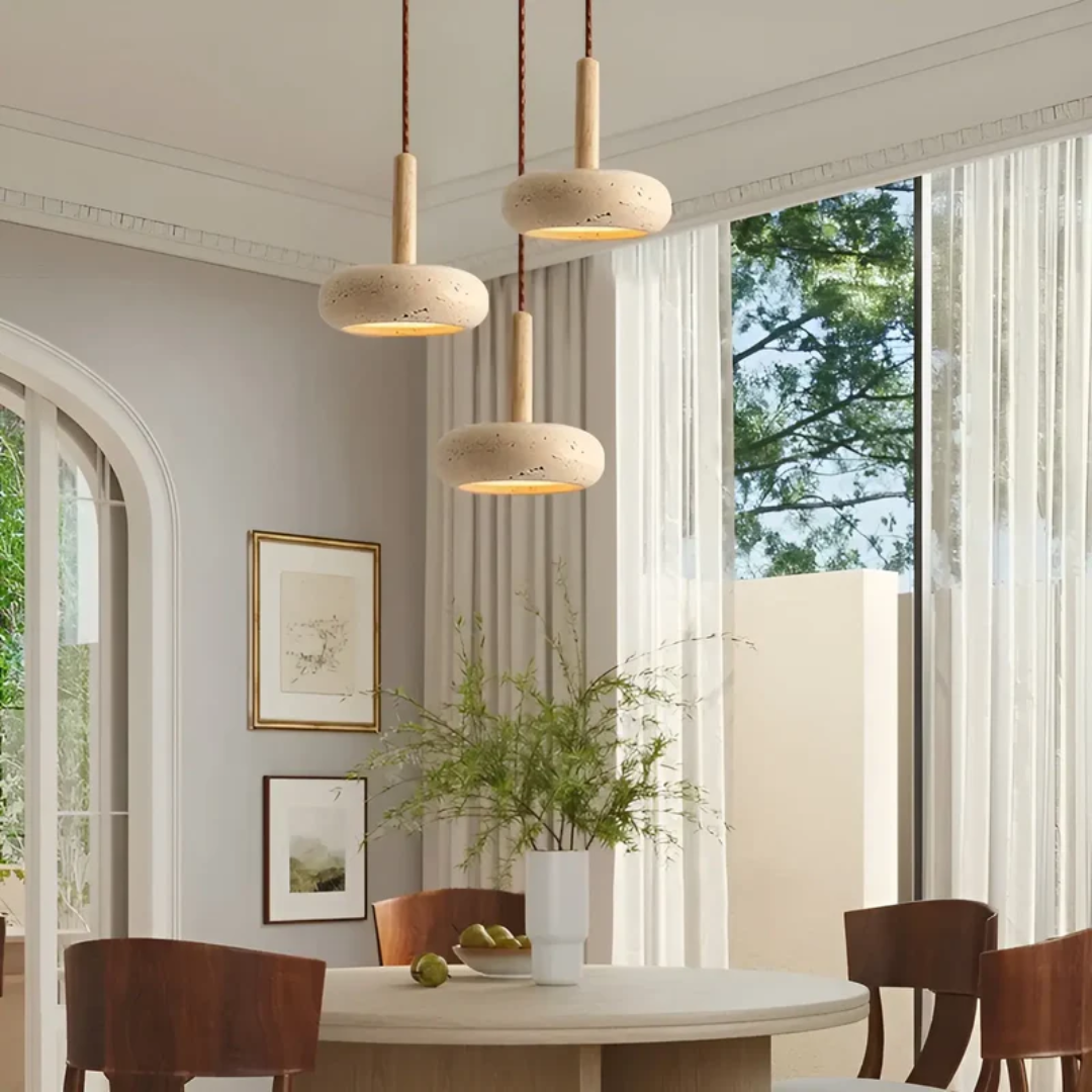 Lampada da soffitto a LED in stile giapponese retrò