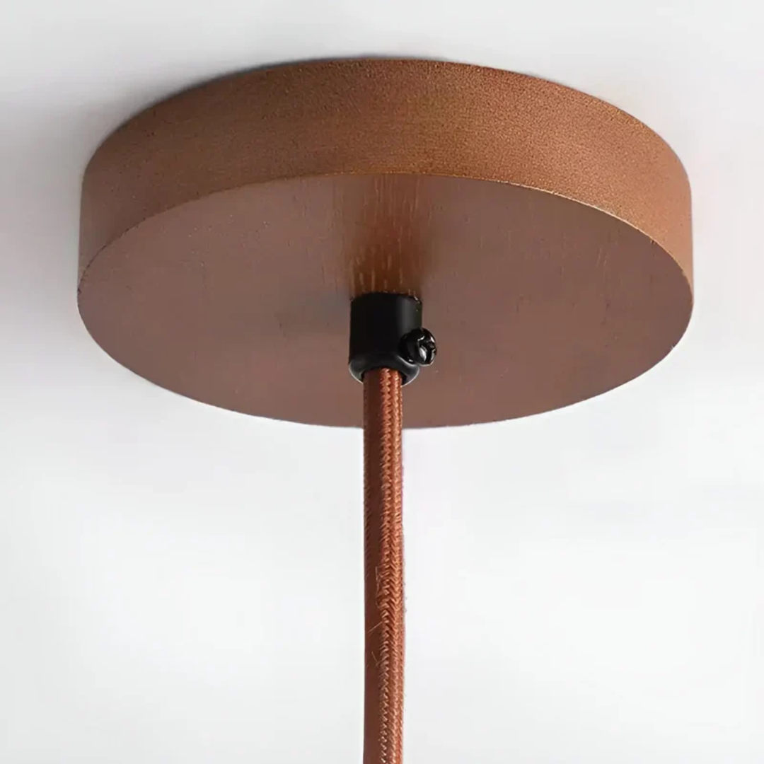 Lampada da soffitto a LED in stile giapponese retrò