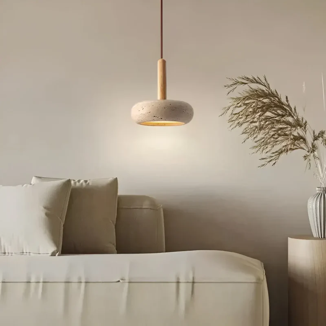 Lampada da soffitto a LED in stile giapponese retrò