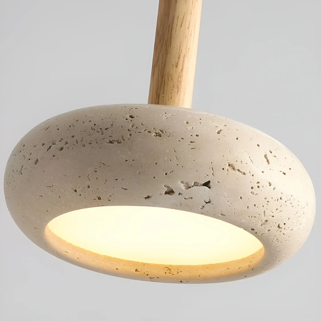 Lampada da soffitto a LED in stile giapponese retrò