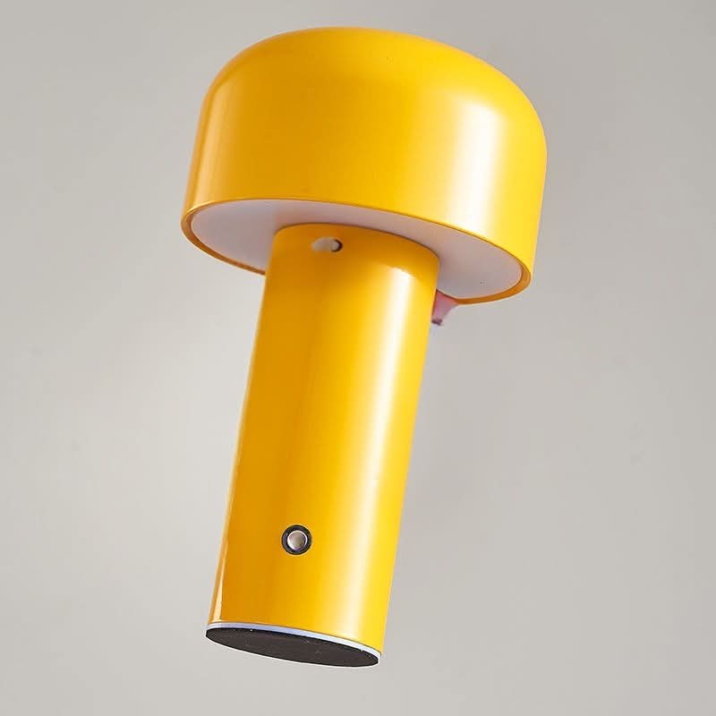 Lampada da Tavolo a LED Senza Cavi Dimmerabile a Fungo in Stile Italiano