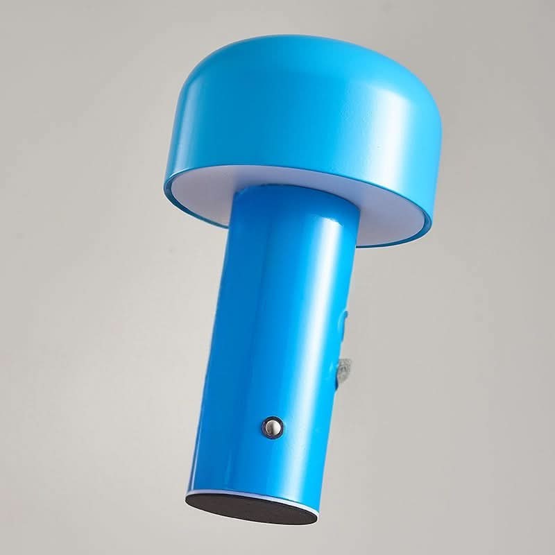 Lampada da Tavolo a LED Senza Cavi Dimmerabile a Fungo in Stile Italiano