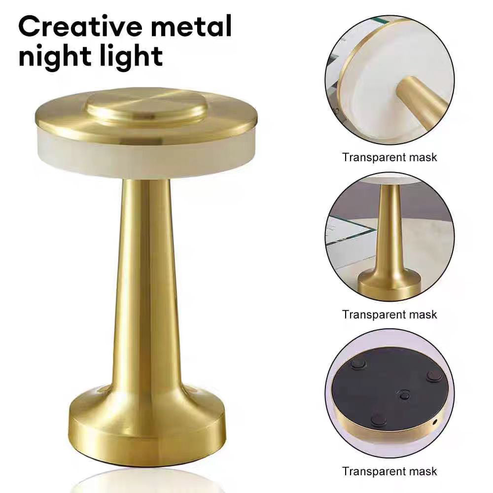 Lampada da Tavolo a LED Touch Ricaricabile tramite USB